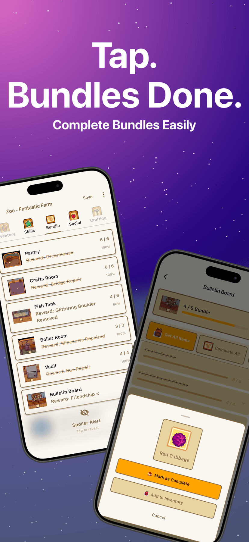 Bundle Editor Screenshot