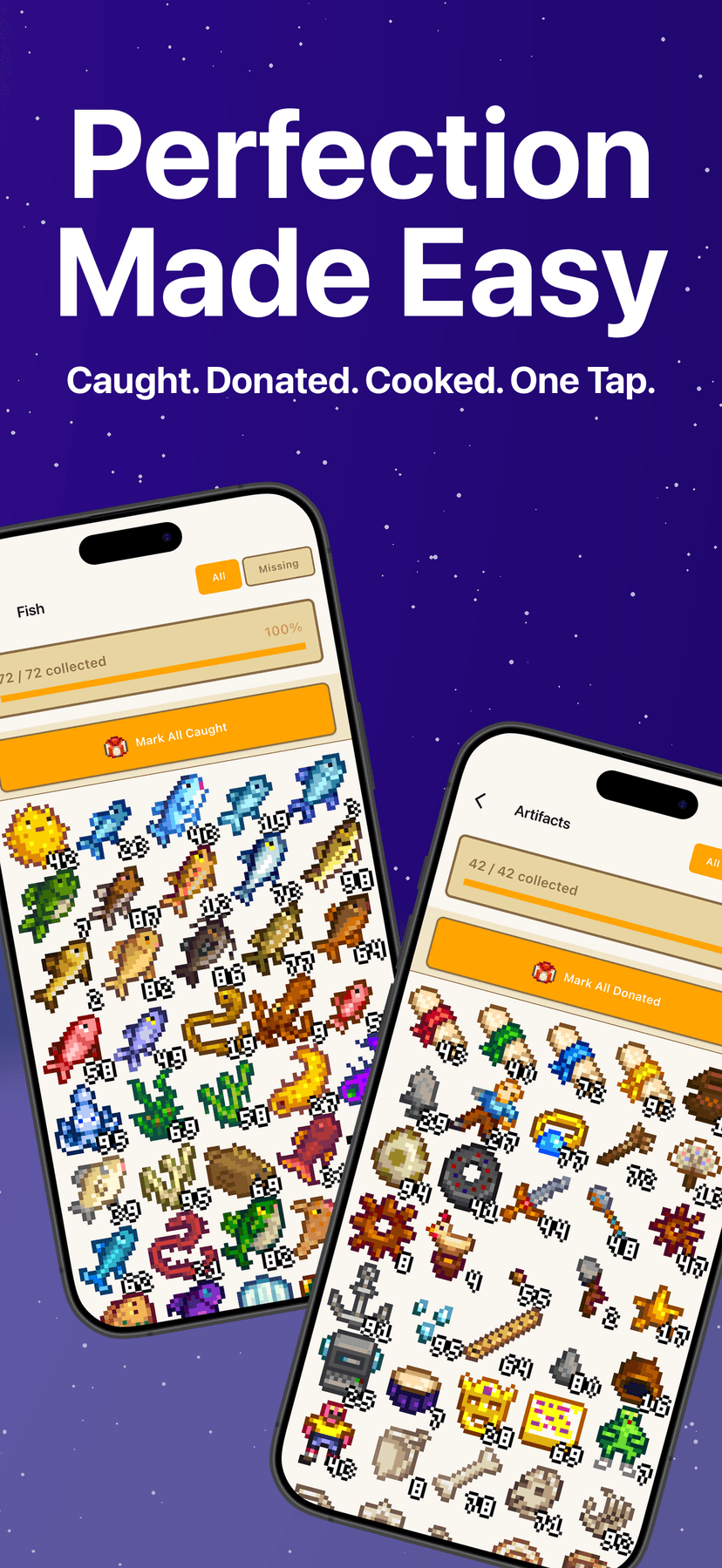 Perfection Tracker Screenshot